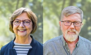 Manuela Roßbach (Fraktionsvorsitzende) und Alexander Stucke (stellv. Fraktionsvorsitzender)